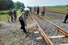 Melintas di Jalur KA Tak Berpalang Pintu, Seorang Kakek Tewas Tertabrak Kereta Joglosemarkerto