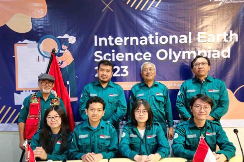 8 Siswa Indonesia Raih 13 Medali di Olimpiade Internasional Earth Science 2023