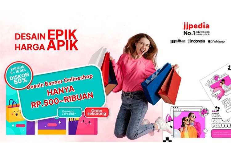 Jjpedia.com tawarkan berbagai jenis iklan untuk brand. 