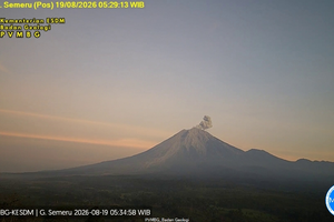 Gunung Semeru Paling Banyak Erupsi di Indonesia, Capai 1.709 Kali