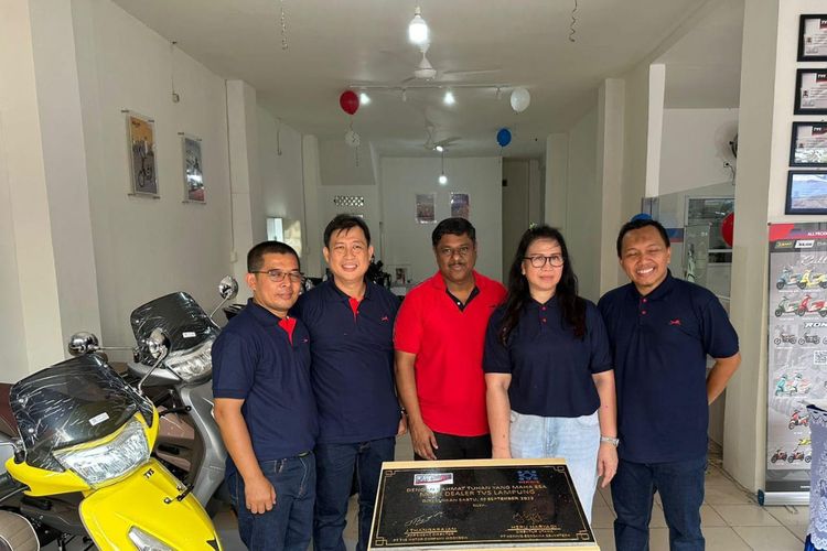 TVS Main Dealer Lampung resmi beroperasi 