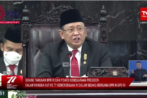 Pantun Bamsoet di Sidang Tahunan MPR: Capres Tak Perlu Bimbang, Pesan Presiden 