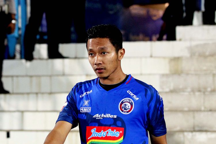 Pemain Arema FC asli Malang, Dendi Santoso.