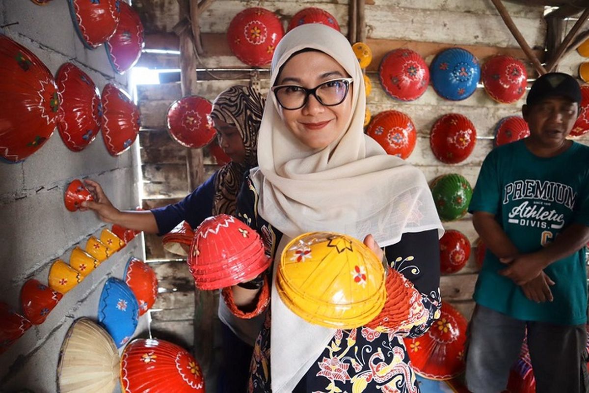 Ketua Dewan Kerajinan Nasional Daerah (Dekranasda) Provinsi Kepulauan Babel Melati Erzaldi.