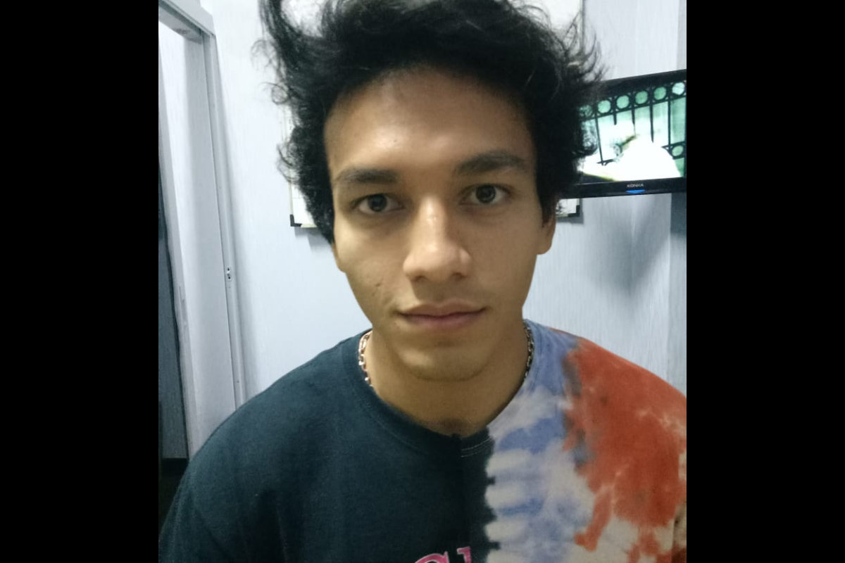 Foto Jefri Nichol setelah ditangkap polisi.