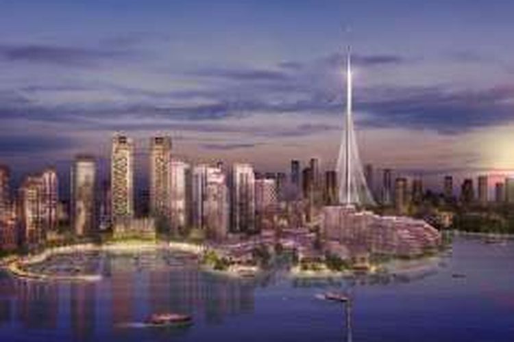 Meski dibangun lebih tinggi dari Burj Khalifa, menara baru Dubai ini belum memiliki angka pasti soal ketinggiannya.