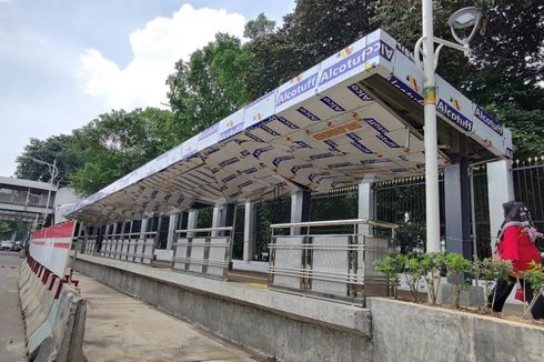 Sudah 57 Persen, Ini Bentuk Halte Baru Transjakarta di Stasiun Palmerah