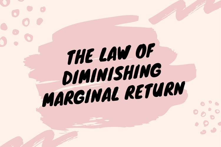 The law of diminishing marginal return membahas tentang