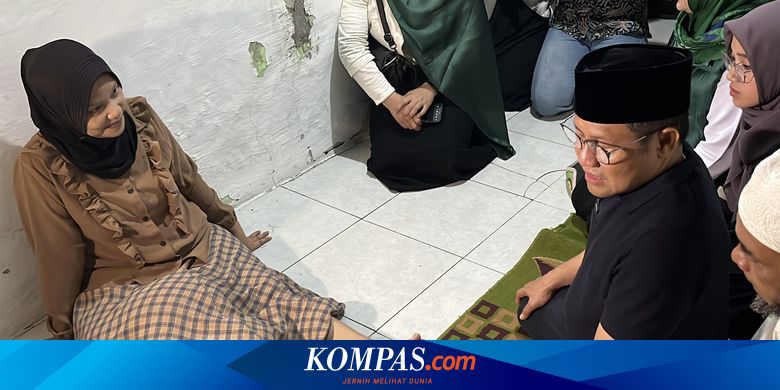 Ke Mojokerto, Cak Imin Kunjungi Ibu yang 9 Tahun Derita Gagal Saraf di Kaki