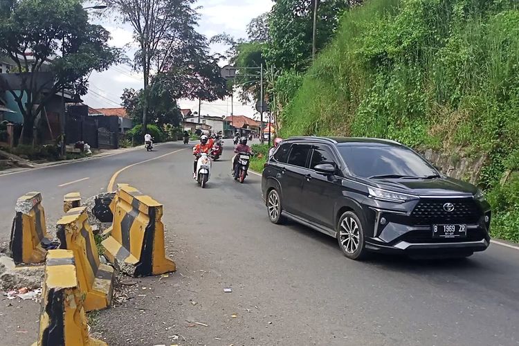 Jumlah kendaraan arus balik yang melintas di Nagreg, Kabupaten Bandung, Jawa Barat mulai sama dengan jumlah arus mudik pada H+5 atau Sabtu (7/5/2022) Lebaran 2022