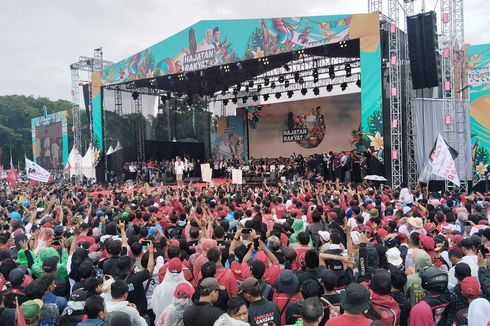 Kampanye di Bandung, Ganjar Serukan Menang 