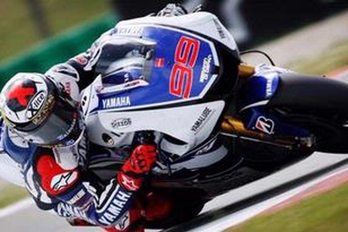 Pebalap Yamaha, Jorge Lorenzo.