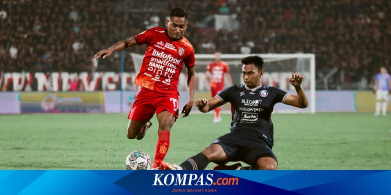 Arema FC Vs Bali United : Singo Gila Umbar Ambisi padahal baru 2 hari latihan