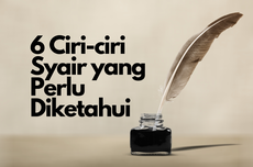 6 Ciri-ciri Syair yang Perlu Diketahui