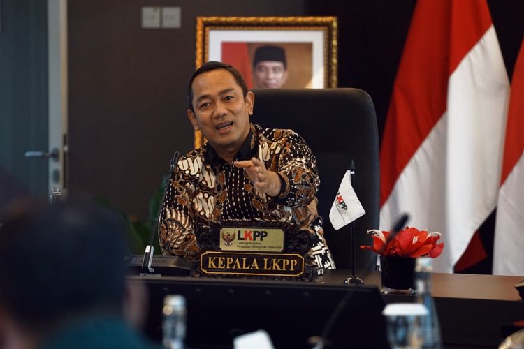 Kepala LKPP Hendrar Prihadi