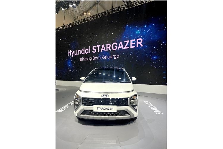 Hyundai Stargazer pada ajang GIIAS 2022. 

