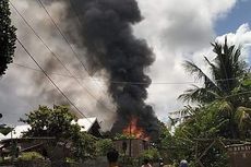 Rumah Panggung di Sumbawa Ludes Terbakar, Dipadamkan Warga karena Damkar Tak Bisa ke Lokasi
