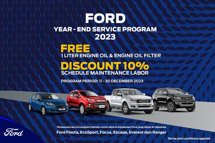 RMA Indonesia Kembali Hadirkan Program Ford Year-End Service