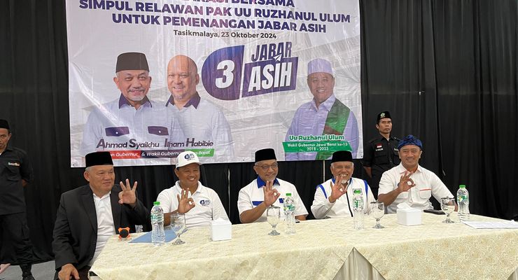 200 Simpul Pendukung Uu Ruzhanul Ulum Deklarasikan Dukungan untuk ASIH di Pilkada 2024