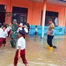 Dilanda Banjir, 2 Sekolah di Rokan Hulu Diliburkan