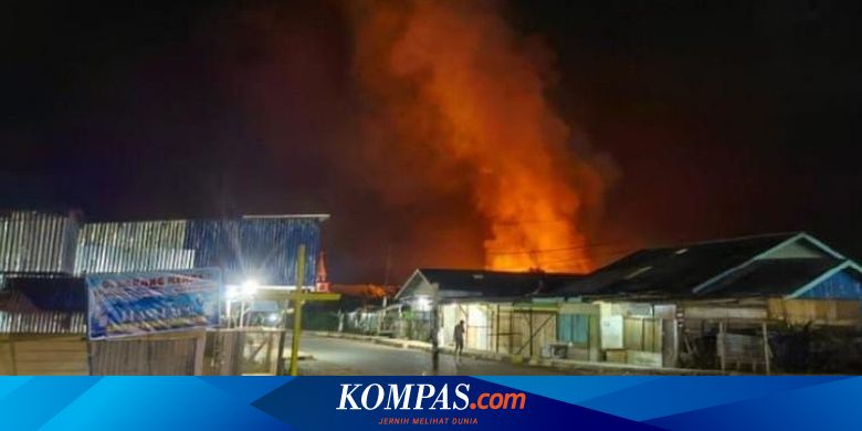 Massa Bakar 32 Rumah dari Malam sampai Pagi, Marah Diusir Paskhas TNI AU karena Mabuk di Bandara - Vimarsana News