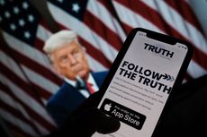 Donald Trump Rilis Aplikasi Media Sosial 