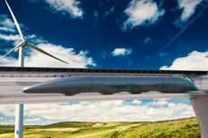 Menhub Apresiasi Pemikiran soal Kereta Super Cepat Hyperloop