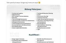 Warganet Soroti Persyaratan Rekrutmen PT KAI, Disebut Pakai Standar Tinggi