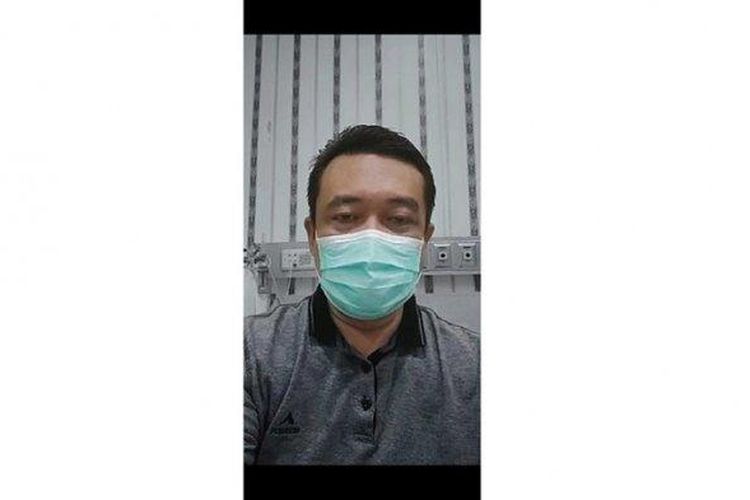 Agung Wiradharma, Ketua Peradi Tanjungpinang yang juga suami dari Wali Kota Tanjungpinang, Rahma, terkonfirmasi positif Covid-19.