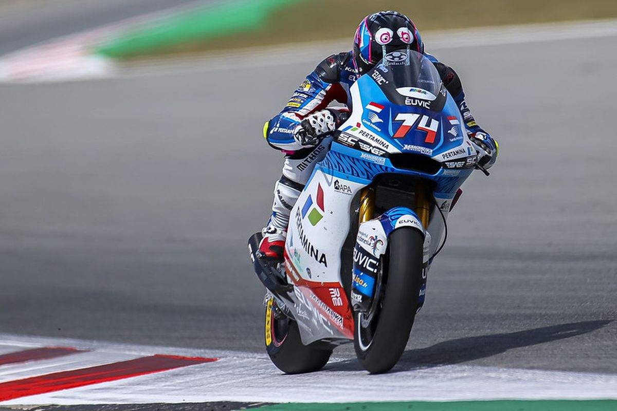 Piotr Biesiekirski kembali menjadi wildcard untuk Pertamina Mandalika SAG Team pada dua seri terakhir Moto2 2021