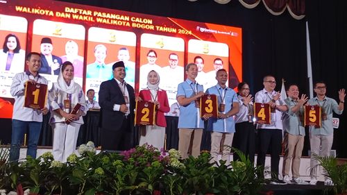 "Swing Voters" di Kota Bogor Tinggi, 5 Paslon Punya Peluang yang Sama