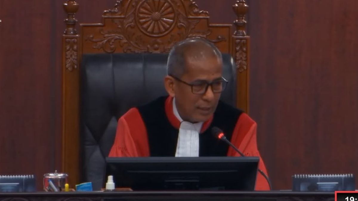 MK Judge Expels Expert from Gibran's Side Over Statements on Illegal PHPU Hearing