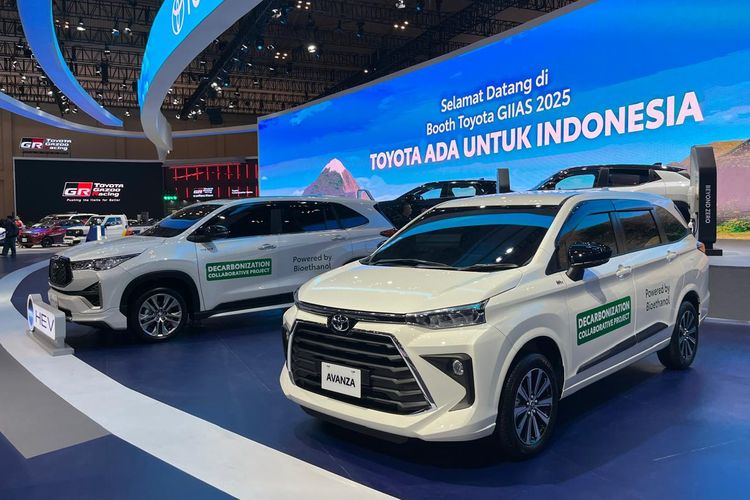 Toyota pamerkan mobil dengan bahan bakar bioetanol di GIIAS 2025