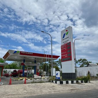 SPBU Pertamina.