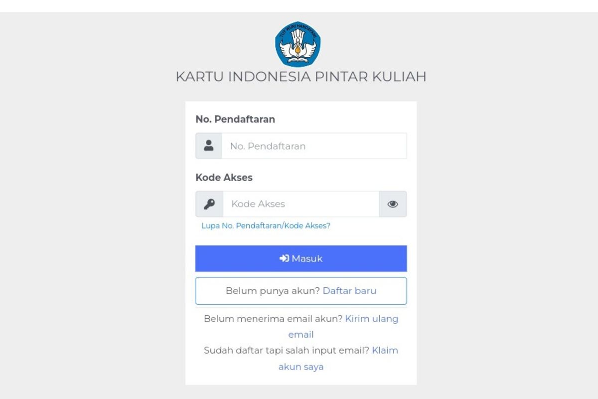 Cara mengisi serta contoh detail ayah dan ibu di KIP Kuliah 2024.