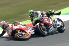 Insiden Pedrosa dan Crutchlow di Lap Akhir GP Italia (Video)