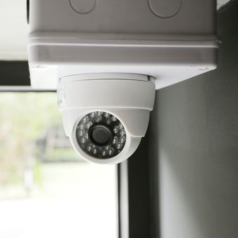 Ilustrasi CCTV, kamera CCTV yang dipasang tersembunyi.