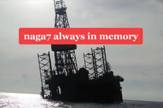 Rig Naga 7 Tenggelam di Perairan Malaysia, 101 Awak Selamat