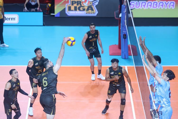 Bhayangkara Presisi Tak Terbendung, Kalahkan Garuda Jaya di Final Four Proliga 2026