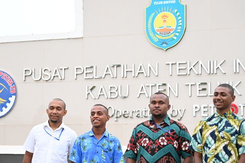 100 Pemuda Papua Barat Diterima di Pusat Pelatihan Teknik Industri Migas