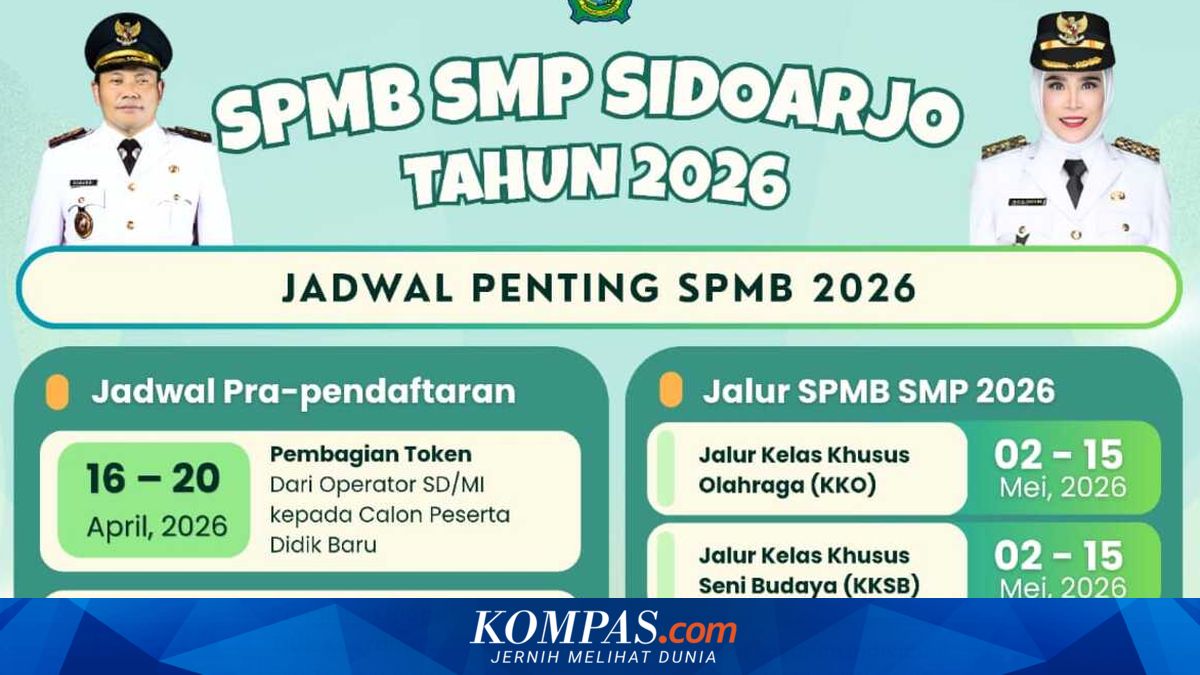 Dispendikbud Sidoarjo Pastikan Kuota SMP Negeri Sesuai Juknis SPMB