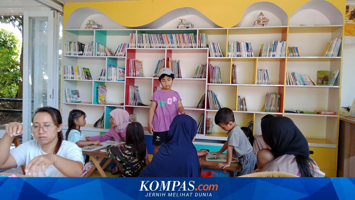 Perpustakaan Kontainer di Denpasar Dilengkapi Permainan Edukatif, Bikin Anak-anak Nyaman