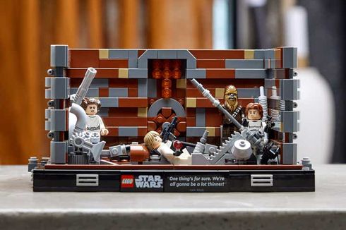 Diorama Trilogi Star Wars dari Lego, Berapa Harganya?