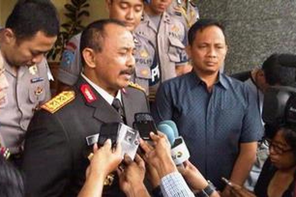 Kepala Kepolisian Daerah Metro Jaya Ispektur Jenderal Untung S Rajab