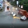 Kecelakaan Maut di Rapak Balikpapan, Sopir Truk Muat Kapur 20 Ton