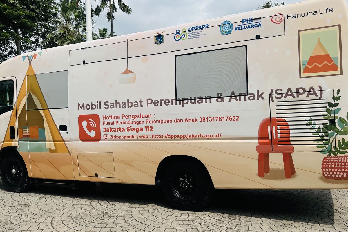 Mobil SAPA Resmi Beroperasi di Jakarta, Siap Layani Konseling bagi Perempuan dan Anak Korban Kekerasan