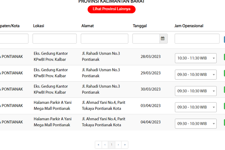 Jadwal dan lokasi penukaran uang baru di Pontianak untuk lebaran 2023 