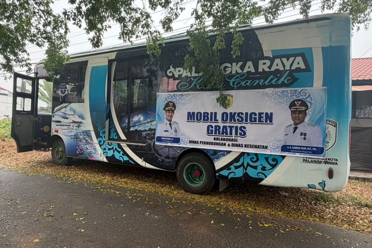 Mobil Oksigen Gratis di Kalteng, Ini Jadwal dan Lokasinya