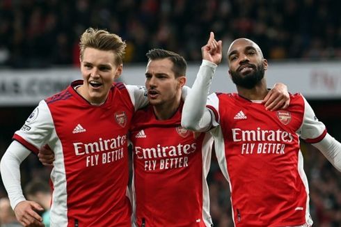 Hasil dan Klasemen Liga Inggris: Arsenal Usir Man United dari Empat Besar dan Catat Rekor