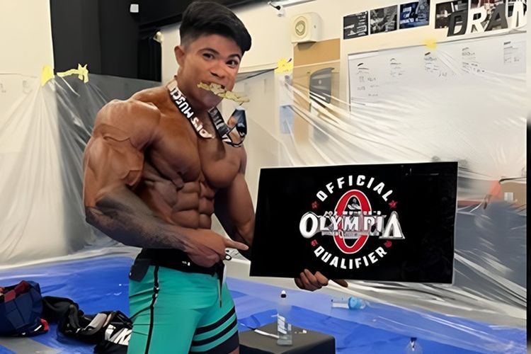 Atlet bodybuilding berbakat Indonesia Isai Orelai Sumanti Kesek